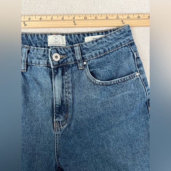 COTTON ON Women’s Mom Blue Jeans High Rise - Size: 10 - Picture 9 of 14